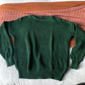 American Apparel knit fisherman’s crewneck